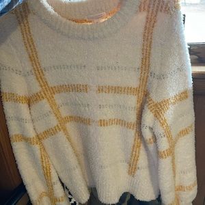 Lauren Conrad fluffy sweater